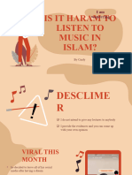 Is It Haram To Listen To Music in Islam