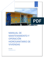 Manual de Mantenimiento y Operacion Hidrosanitario de Viviendas FID 2538