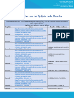 CapiÌ Tulos para La Lectura Del Quijote de La Mancha Formato (5) 2