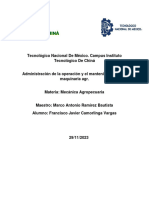 Administracion de La Operacion y El Mantenimiento de La Maquinaria Agr.