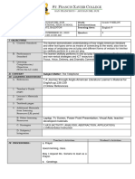 Detailed Lesson Plan School: Grade Level/sections: Student Teacher: Learning Area: Date/Day and Time: Quarter