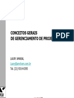 FGV - Conceitos Gerais de Gerenciamento de Projetos - Material Aluno - Prof - Laury Amaral