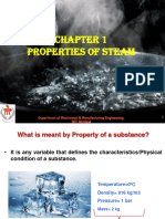 Chapter 1 Properties of Steam