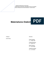 Informe Materialismo Dialéctico