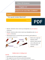 Class 8 Chapter 14 Chemical Effects of Electric Current