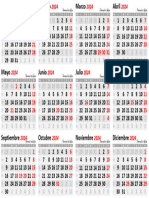 Calendario Mini X12-Meses