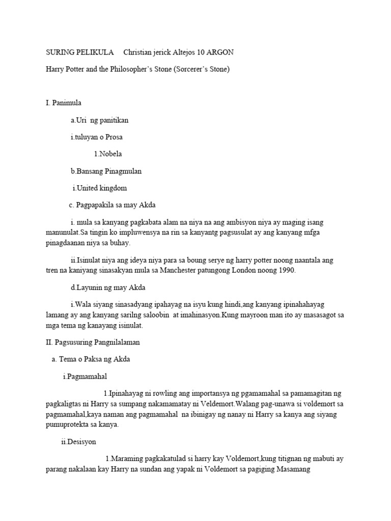 Suring Pelikula | PDF