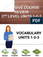 Intensive 2nd Level First Review
