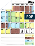 Calendário Lunar Agrícola 2024 P Imprimir