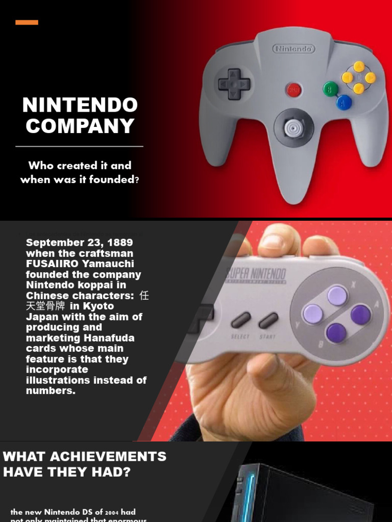 Nintendo Compani | PDF | Nintendo | Video Game Consoles