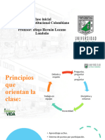 Presentación Clase Inicial - Constitucional Colombiano