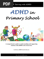 ADHD in Primary School Thriving With ADHD School Organisation Use