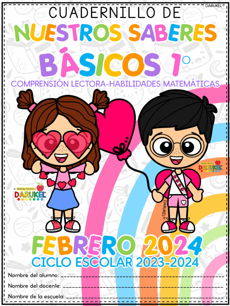 1° Feb1 Saberes Básicos Darukel Parte 1 23-24 | PDF