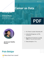 Kickstart Career As Data Analyst