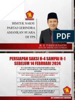 Bimtek Saksi Gerindra