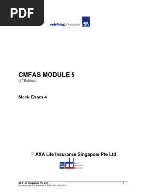 M5 Mock Exam 4
