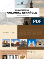 Arq Colonial Española