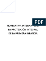 Normativa Interna para La Protecciã - N Integral de La Primera Infancia 2023