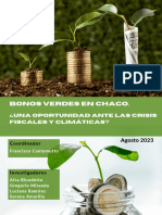 Bonos Verdes en Chaco