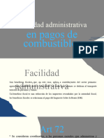 Facilidad Administrativa en Pagos de Combustible, Art. 72 LISR