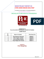 "Computer Aided Beam Analysis": Bachelor of Mechanical Engineering