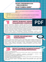 Observation & Inference Student Infographic in Pink and Blue Lined Style