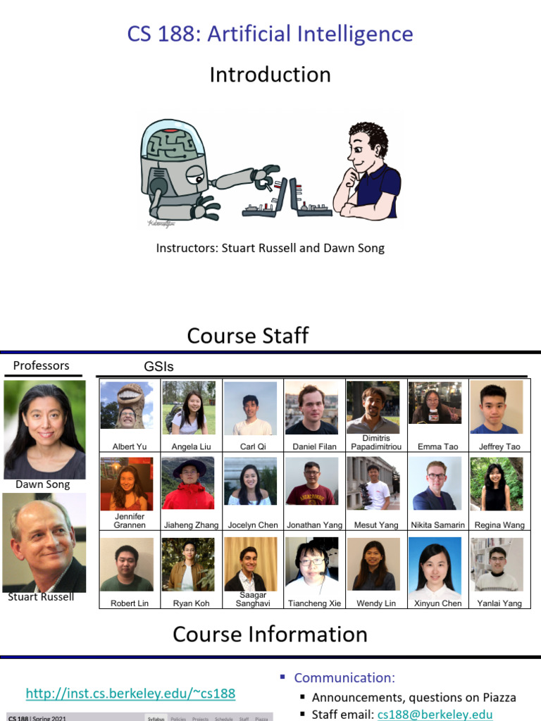 AI Course Overview for Students | PDF | Artificial Intelligence ...