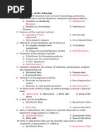 Theory Content-Statistics