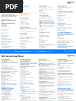 SQL Server Cheat Sheet A4