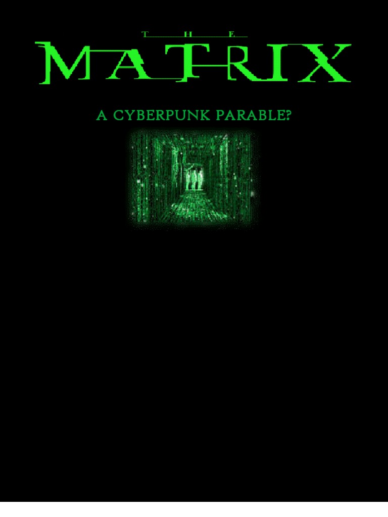 The Matrix | PDF | Satan | Jesus