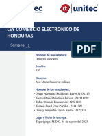 Ley Comercio Electronico de Honduras