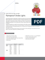 Flameproof Strobe Lights Data Sheet - S1350