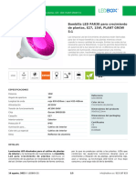 Bombilla LED PAR38 para Crecimiento de Plantas, E27, 15W, PLANT GROW 5 - 1