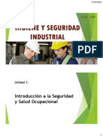 Higiene Y Seguridad Industrial: Introducción A La Seguridad y Salud Ocupacional