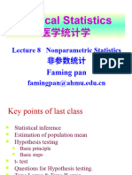 Lecture 14 Nonparametric - Statistics