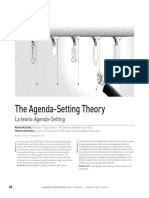 The Agenda Setting Theory