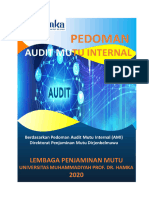 Pedoman Audit Mutu Internal