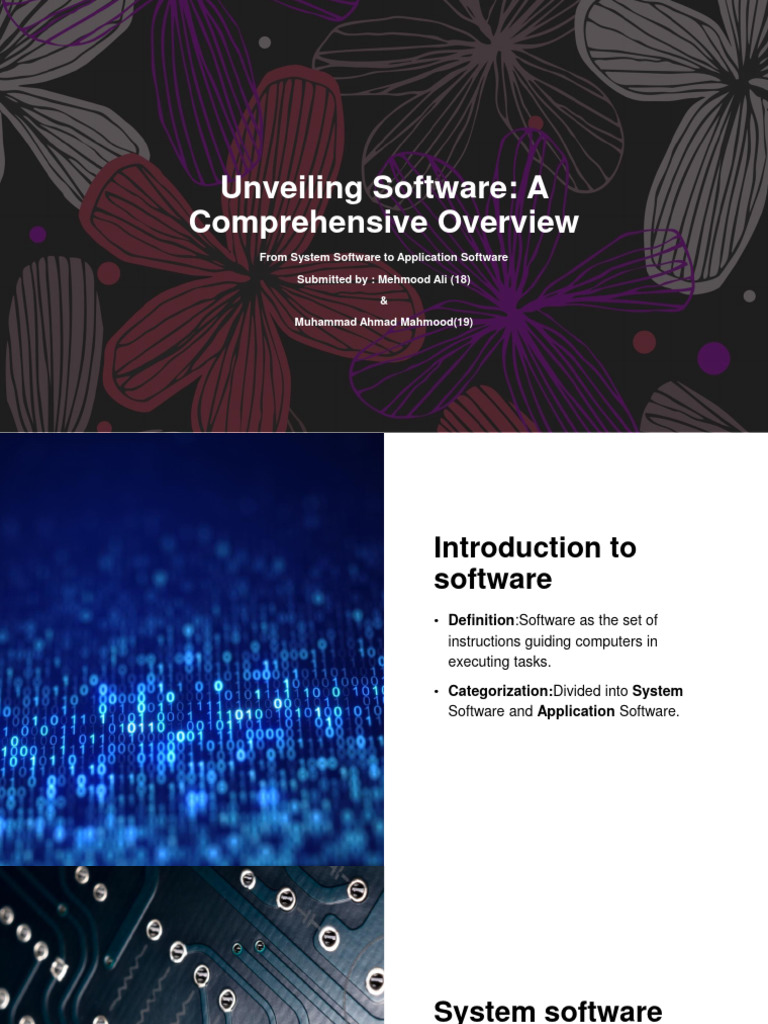 Overview of System and Application Software | PDF
