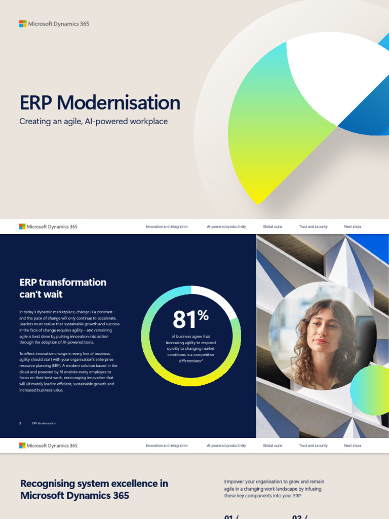 Erp Modernisation Pdf Enterprise Resource Planning Computer Security