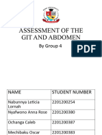 Health Assessment of Abdomen
