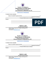 Tnnhs - CERTIFICATE OF APPEARANCE