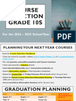 Course Selection Powerpoint Grade 10s 2023-2024 3