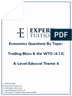 Trading Blocs The WTO 4.1.5