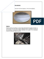 Procedimiento de Mecanizado Aea