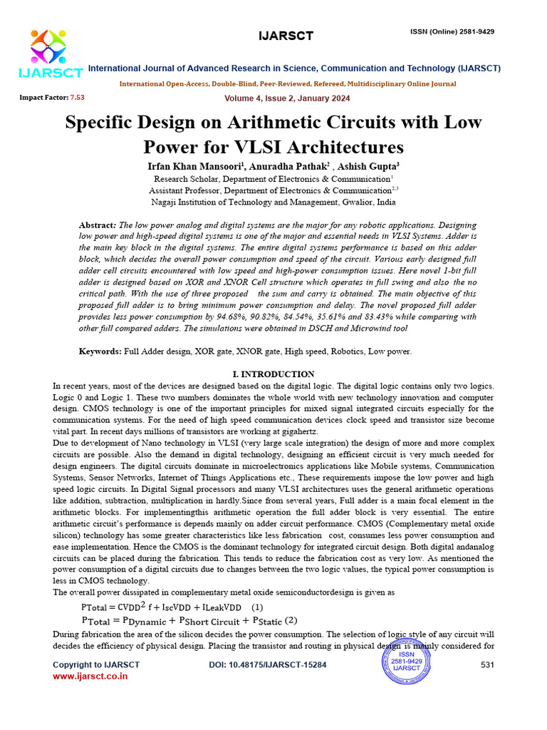 Paper 15284 | PDF | Cmos | Electronic Circuits