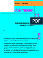 KUIS 5 Lanjutan Bunga Nominal Dan Bunga Efektif