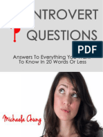 Book - Michaela Chung - 100 Introvert Questions