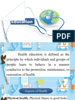 Health Education
