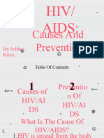 Causes and Prevention of Hiv