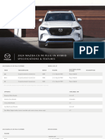 2024 Mazda CX 90 Phev Specs en